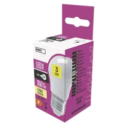 Klasická mini guľôčka 4,1W E27 LED žiarovka teplá biela - 1525733207
