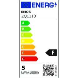 Klasická mini guľôčka 4,1W E27 LED žiarovka teplá biela - 1525733207
