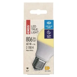 True Light LED žiarovka 7,2W E27 teplá biela - 1525733245