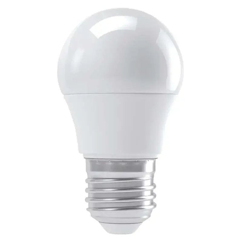 Klasická mini guľôčková 4,1W neutrálne biela LED žiarovka E27 - 1525733406
