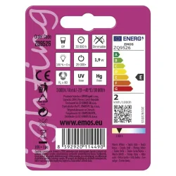 LED žiarovka Classic JC 1,9W G9 teplá biela - 1525736207