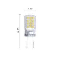 LED žiarovka Classic JC 4W G9 teplá biela - 1525736210