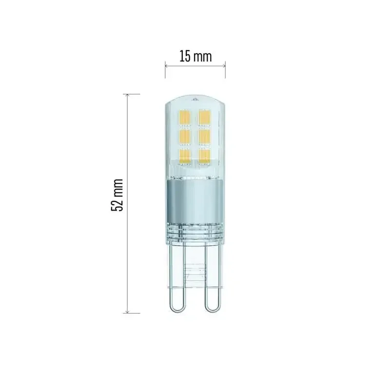 LED žiarovka Classic JC 2,6W G9 neutrálna biela - 1525736405