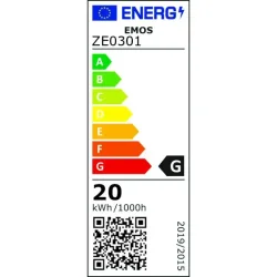 Halogénová žiarovka JC 20W G9 teplá biela, stmievateľná - 1528021800