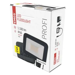 LED reflektor INOVO 10 W, sivý, neutrálna biela - 1531242612