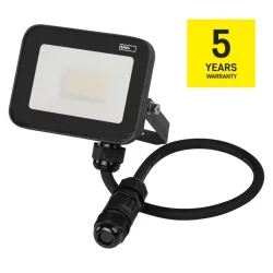 LED reflektor INOVO 10 W, sivý, neutrálna biela - 1531242612