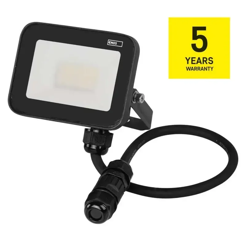 LED reflektor INOVO 10 W, sivý, neutrálna biela - 1531242612