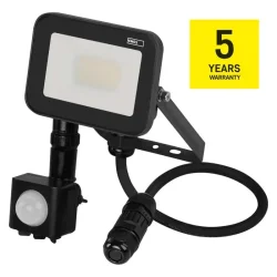INOVO LED reflektor so senzorom pohybu, 10 W, sivý, neutrálna biela - 1531242712