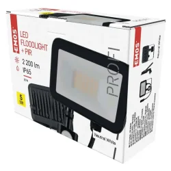 INOVO LED reflektor so senzorom pohybu, 20 W, sivý, neutrálna biela - 1531242722