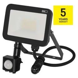 INOVO LED reflektor so senzorom pohybu, 20 W, sivý, neutrálna biela - 1531242722