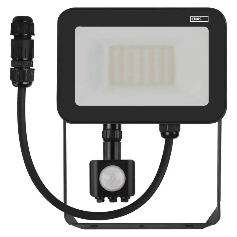 INOVO LED reflektor so senzorom pohybu, 30 W, sivý, neutrálna biela - 1531242732