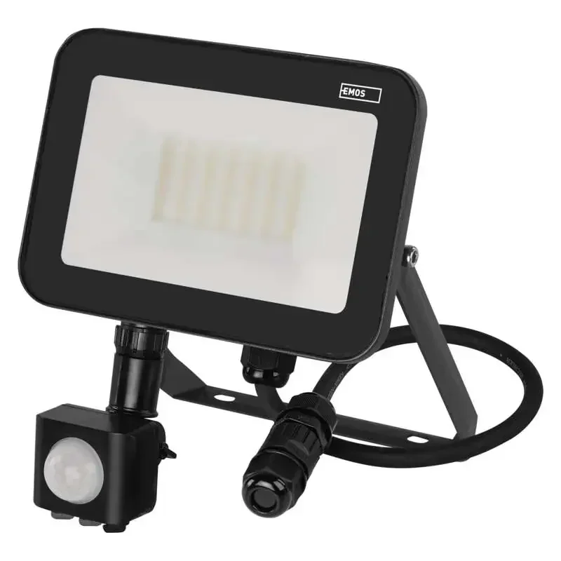 INOVO LED reflektor so senzorom pohybu, 30 W, sivý, neutrálna biela - 1531242732