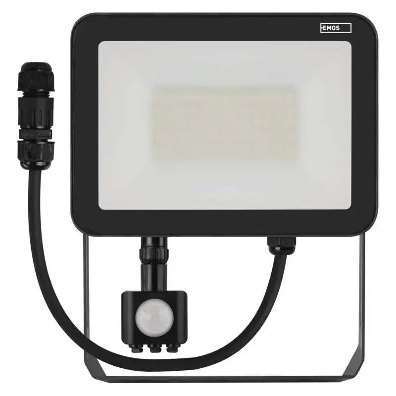 INOVO LED reflektor so senzorom pohybu, 50 W, sivý, neutrálna biela - 1531242742