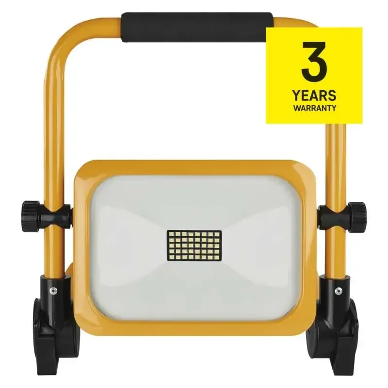 ACCO LED reflektor, dobíjací, prenosný, 20 W, žltý, studená biela - 1531282200