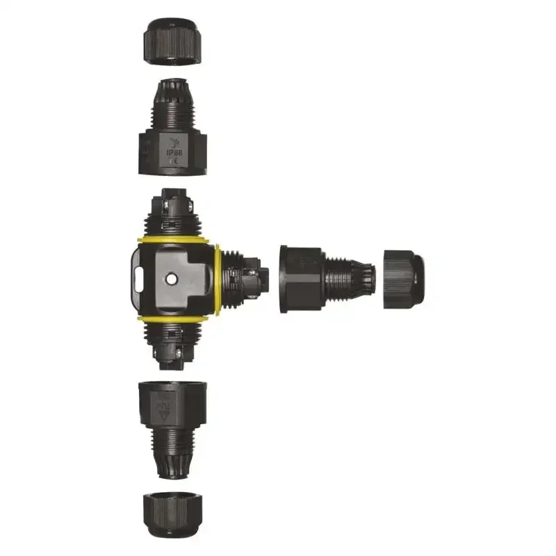 Kábel T-konektor plast, IP68 - 1531900030