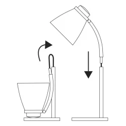 Stolná lampa LOLLI s LED žiarovkou, ružová - 1538110200
