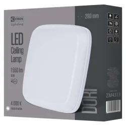 LED svietidlo DORI 28 x 28 cm, 18 W, neutrálna biela, IP54 - 1539043070