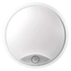 LED svietidlo ZURI so senzorom pohybu, 22 cm, 14 W, neutrálna biela, IP54 - 1539072240