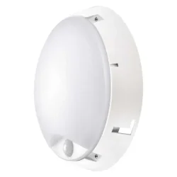 LED svietidlo ZURI so senzorom pohybu, 22 cm, 14 W, neutrálna biela, IP54 - 1539072240
