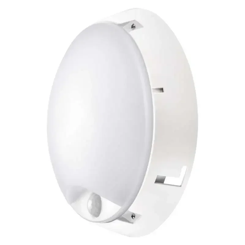 LED svietidlo ZURI so senzorom pohybu, 22 cm, 14 W, neutrálna biela, IP54 - 1539072240