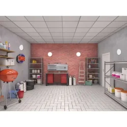 LED svietidlo TORI 33 cm, 24 W, neutrálna biela, IP54 - 1539082240