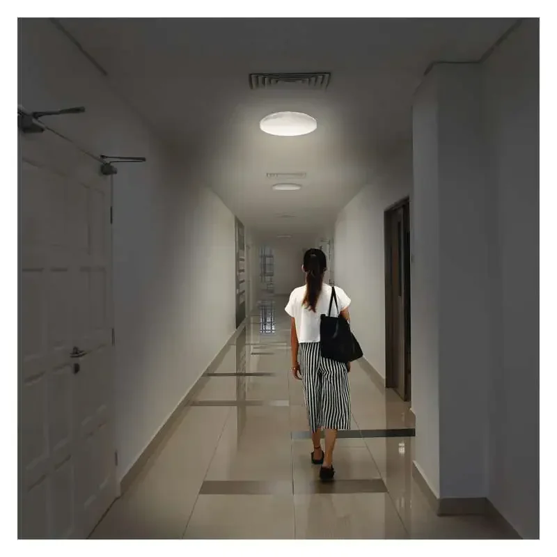 LED svietidlo so senzorom pohybu TORI 22 cm, 15 W, neutrálna biela, IP54 - 1539085150