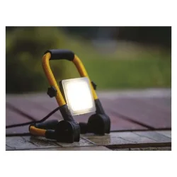 Prenosný LED reflektor ILIO, 21 W, čierna/žltá, neutrálna biela - 1542033220
