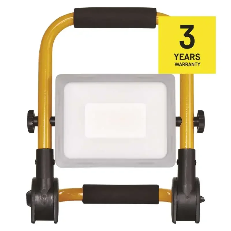 Prenosný LED reflektor ILIO, 31 W, čierna/žltá, neutrálna biela - 1542033320