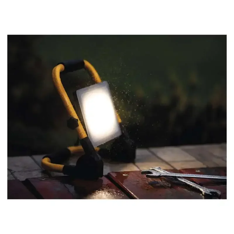 Prenosný LED reflektor ILIO, 51 W, čierna/žltá, neutrálna biela - 1542033420