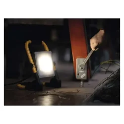 Prenosný LED reflektor ILIO, 51 W, čierna/žltá, neutrálna biela - 1542033420