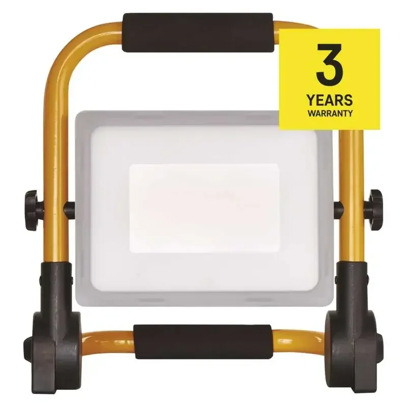 Prenosný LED reflektor ILIO, 51 W, čierna/žltá, neutrálna biela - 1542033420