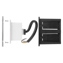 Orientačné svietidlo LED AMAL zapustené, 8 x 8 cm, 1,5 W, teplá biela, IP65 - 1545000090