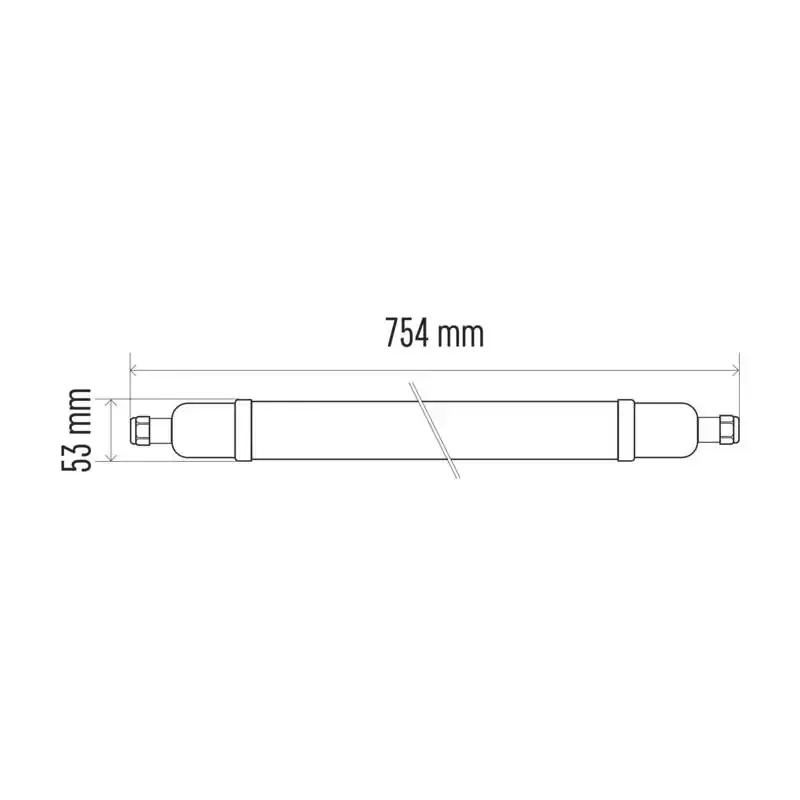 DUSTY 18 W LED prachotesné svietidlo, neutrálna biela, IP65 - 1546135700