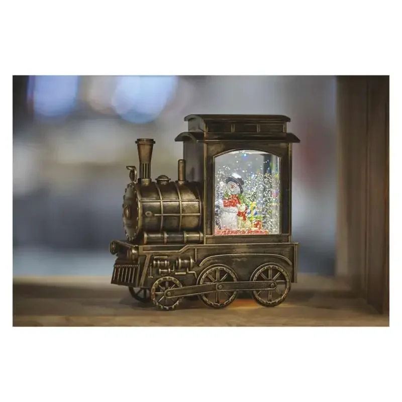 LED vianočný stromček 17x16 cm, 3x AA, vnútorný, teplá biela, časovač - 1550000042