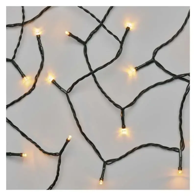 LED vianočná reťaz, 18 m, vnútorná a vonkajšia, vintage, časovač - 1550041004
