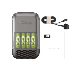 GP Charge 10 S491 + 4× AA ultra rýchla nabíjačka - 1604849120