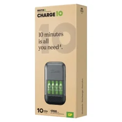 GP Charge 10 S491 + 4× AA ultra rýchla nabíjačka - 1604849120