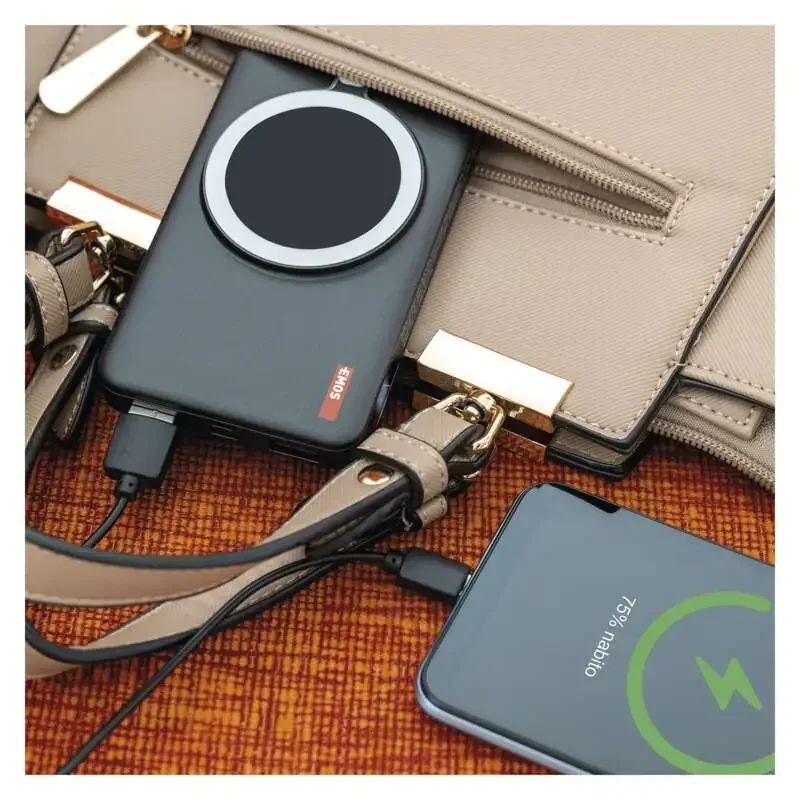 Powerbank EMOS WI 1022D, 10 000 mAh, 22,5 W+Bezdrôtová - 1613054200