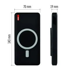 Powerbank EMOS WI 1022D, 10 000 mAh, 22,5 W+Bezdrôtová - 1613054200