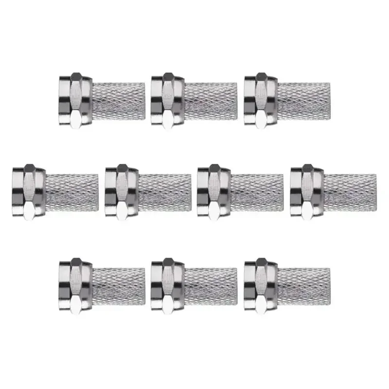 Konektor F vidlica pre koaxy CB50, CB100, 10 ks - 1807100500