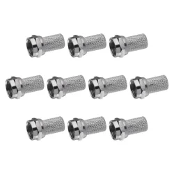Konektor F vidlica pre koaxy CB50, CB100, 10 ks - 1807100500