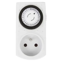 Časovač - mechanická spínacia zásuvka 15FD/3A - 1907010030