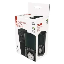 Časovač - mechanická spínacia zásuvka vonkajšia IP44 - 1907010054