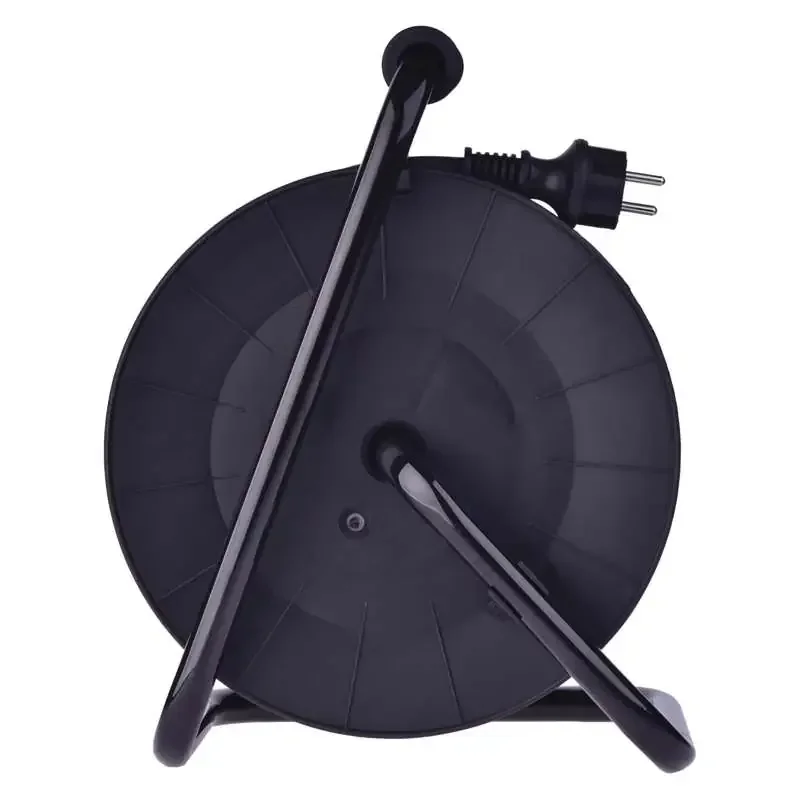 Gumový predlžovací kábel na bubne - 4 zásuvky, 50 m, 2,5 mm2 - 1908545000