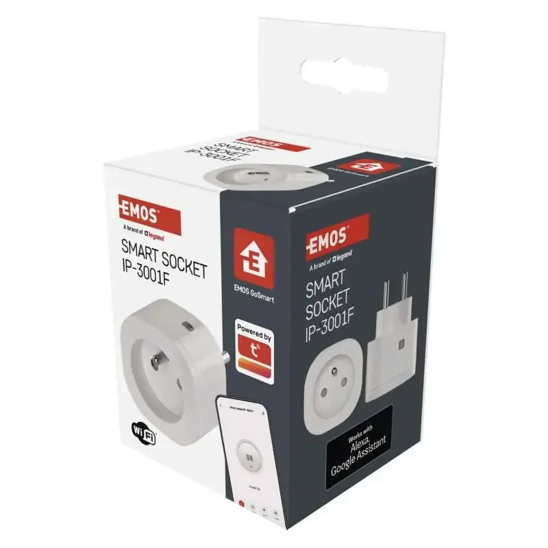 Zásuvka GoSmart WiFi IP-3001F - 1916055510 Zásuvka GoSmart WiFi IP-3001F - 1916055510