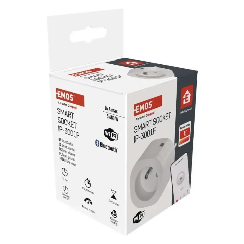 Zásuvka GoSmart WiFi IP-3001F - 1916055510 Zásuvka GoSmart WiFi IP-3001F - 1916055510