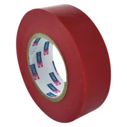 Izolačná páska PVC 19 mm / 20 m červená, 10 ks - 2001192030