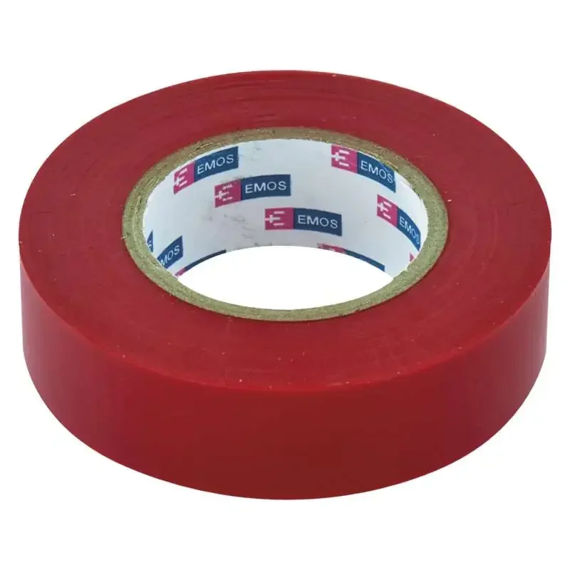 Izolačná páska PVC 19 mm / 20 m červená, 10 ks - 2001192030