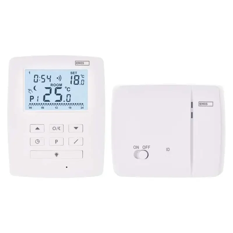 Izbový termostat s komunikáciou OpenTherm, bezdrôtový, P5611OT - 2101309000
