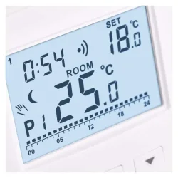 Izbový termostat s komunikáciou OpenTherm, bezdrôtový, P5611OT - 2101309000
